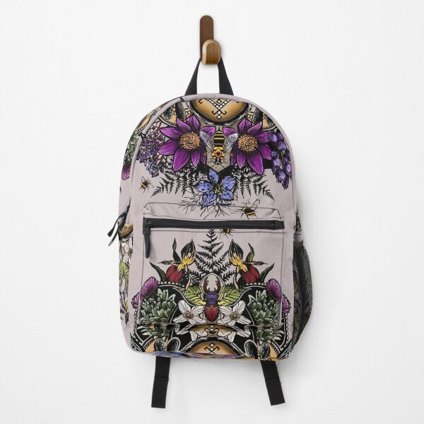 Item preview, mandala made of plants and insects designed and sold by Hennagirl.