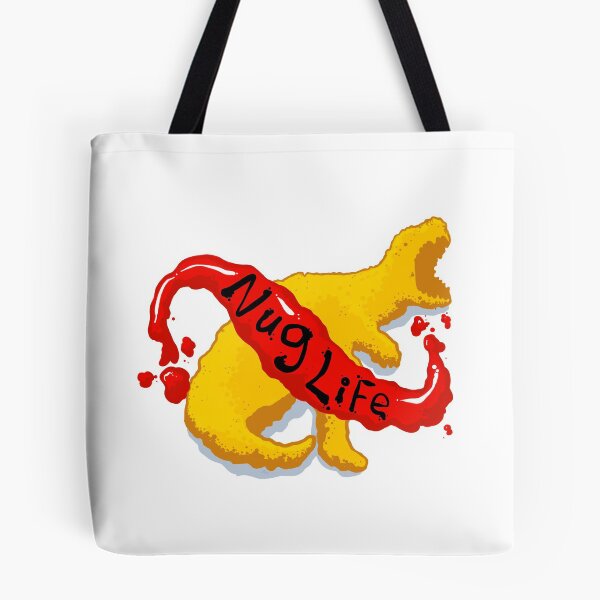 Item preview, Nug Life con Nuggitsaurus-Rex! designed and sold by TinyNeenja.