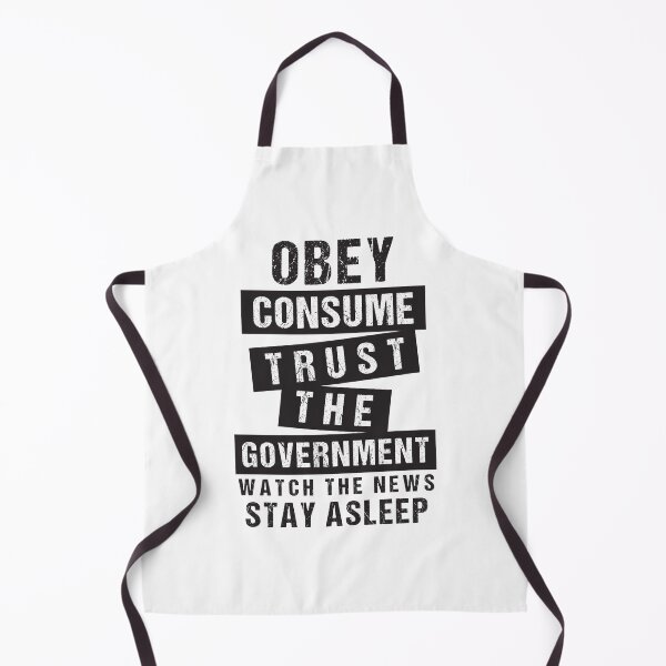 Item preview, Obey Consume Trust The Government | Sarcastic Anti NWO designed and sold by CatsCrew.