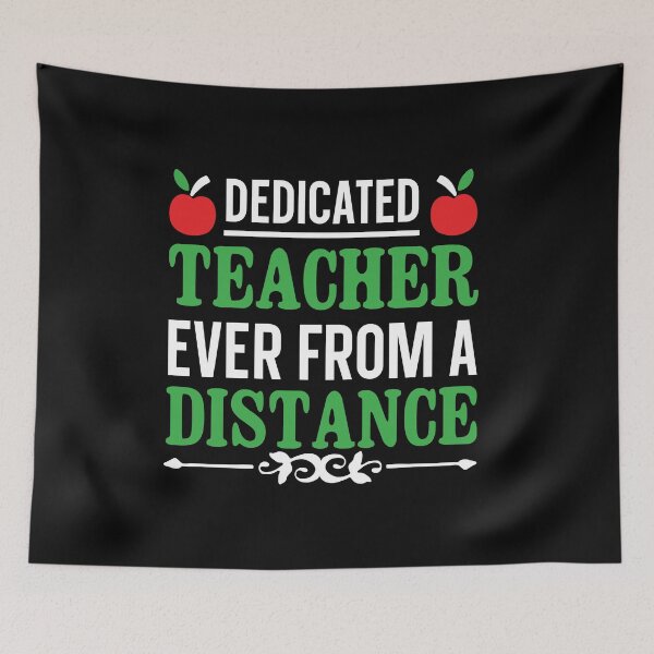 Item preview, DEDICATED TEACHER EVER FROM A DISTANCE designed and sold by SticerOcean.