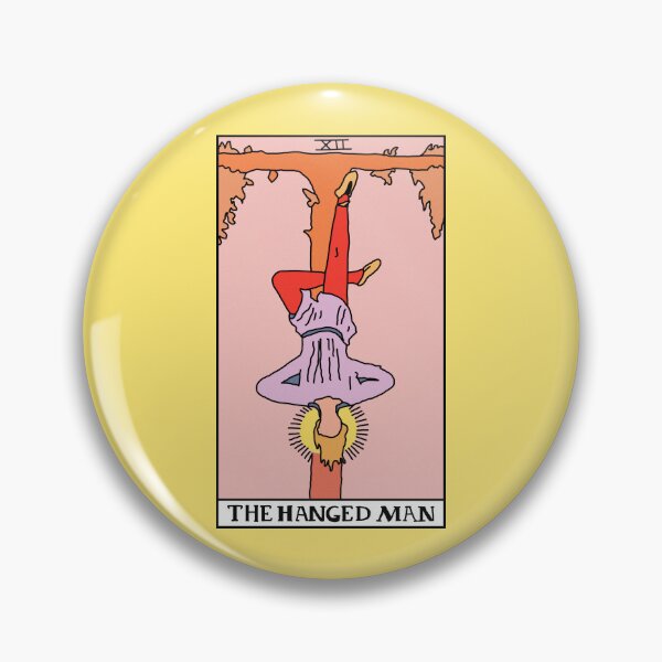 Item preview, The Hanged Man Tarot Card designed and sold by RubyGoesBananas.