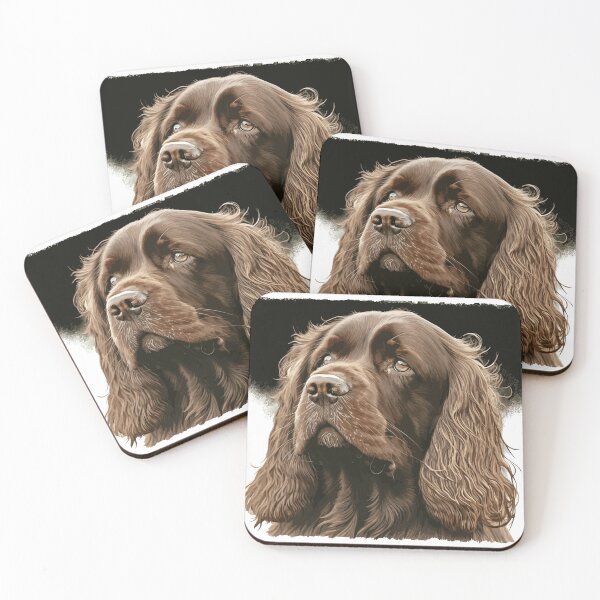 Item preview, Sussex Spaniel (Vector effect) designed and sold by popupstands.