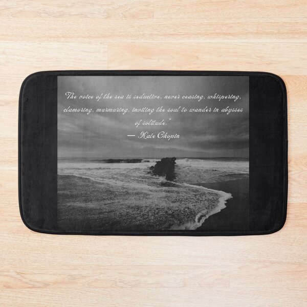 Item preview, Sea photography and Kate chopin quote designed and sold by artbleed.