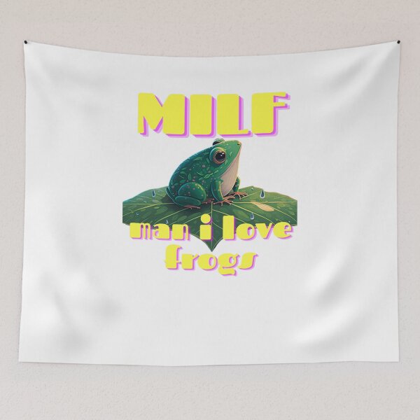 Item preview, Man I Love Frogs designed and sold by chrstnslts.