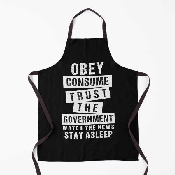 Item preview, Obey Consume Trust The Government | Sarcastic Anti NWO designed and sold by CatsCrew.
