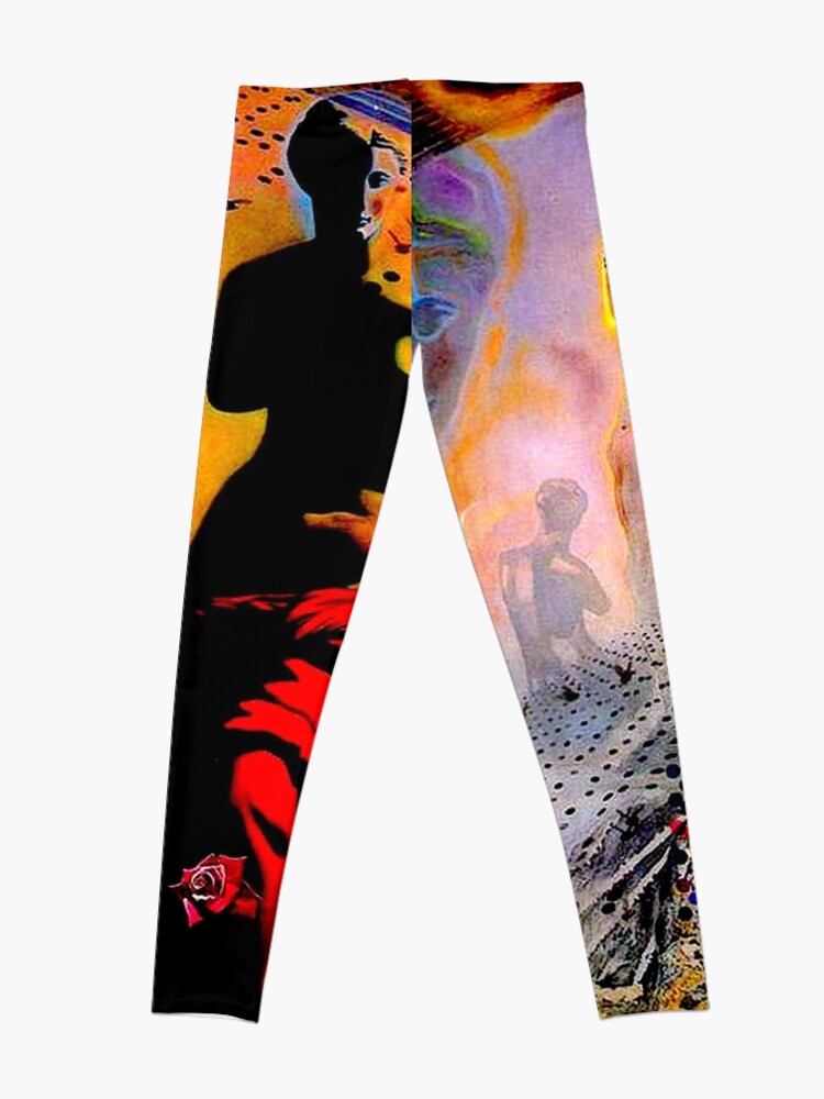Alternate view of VENUS DE MILO : Vintage Abstract Surreal Print Leggings