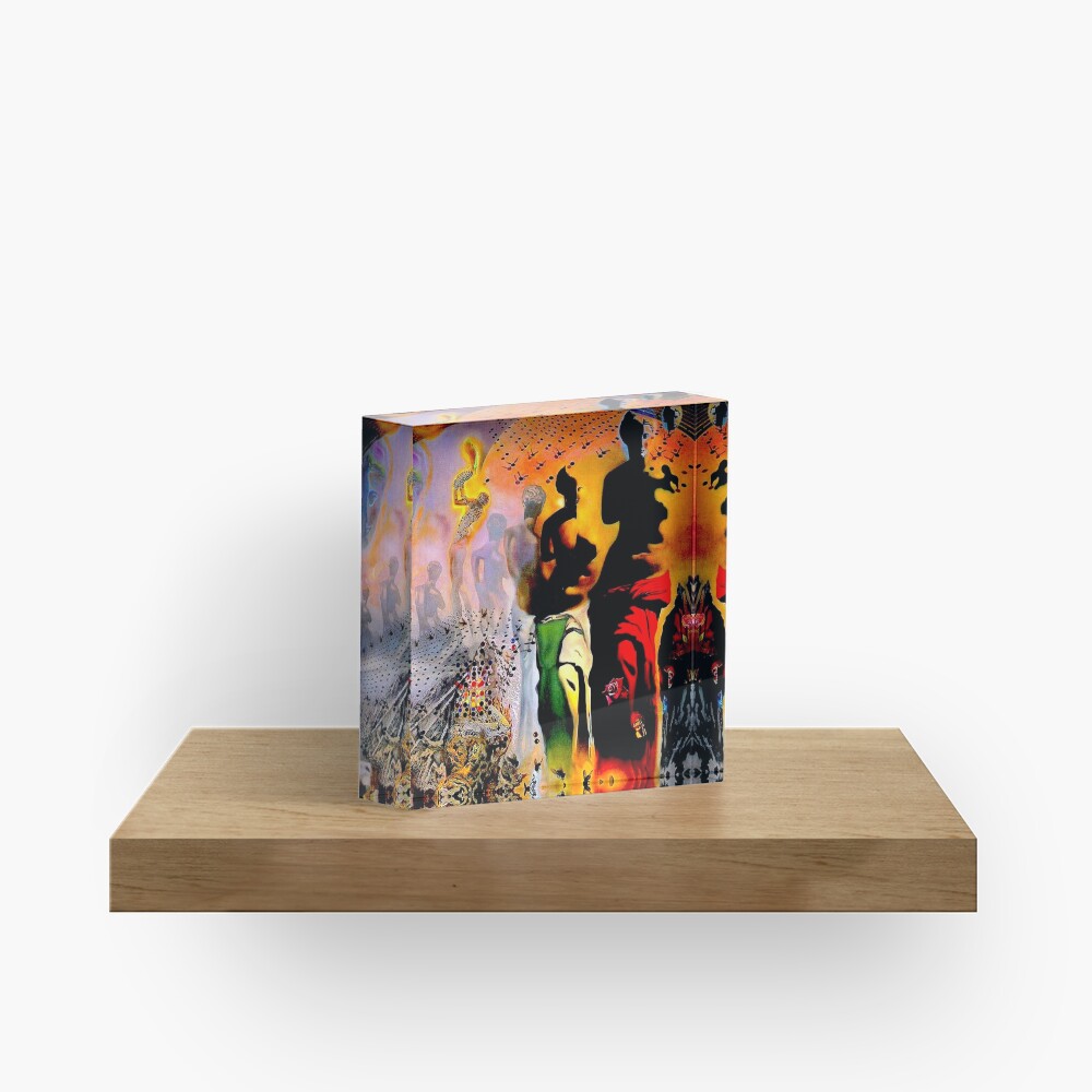 VENUS DE MILO : Vintage Dali Abstract Surreal Print Acrylic Block