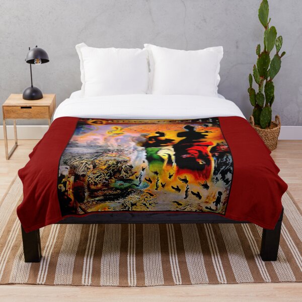 VENUS DE MILO : Vintage Dali Abstract Surreal Print Throw Blanket