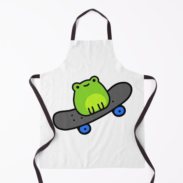 Item preview, Cute Frog on a Skateboard Kawaii doodle designed and sold by RiciPaneto.