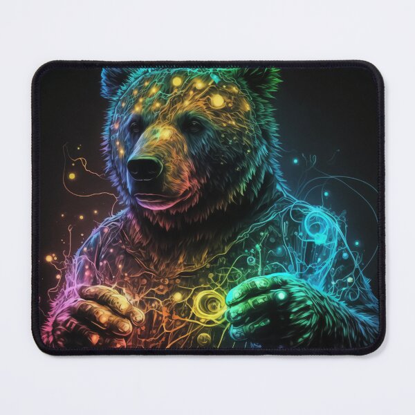 Item preview, Electric Eden Bear designed and sold by AOK-DESIGN.