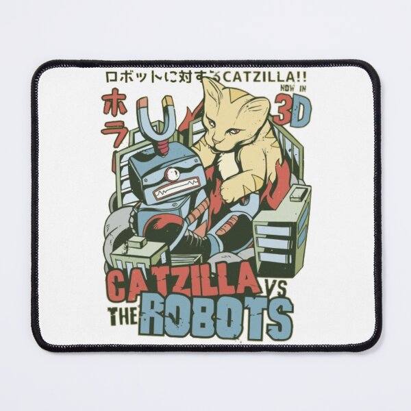 Item preview, Catzilla Vs Robots designed and sold by EdStark.