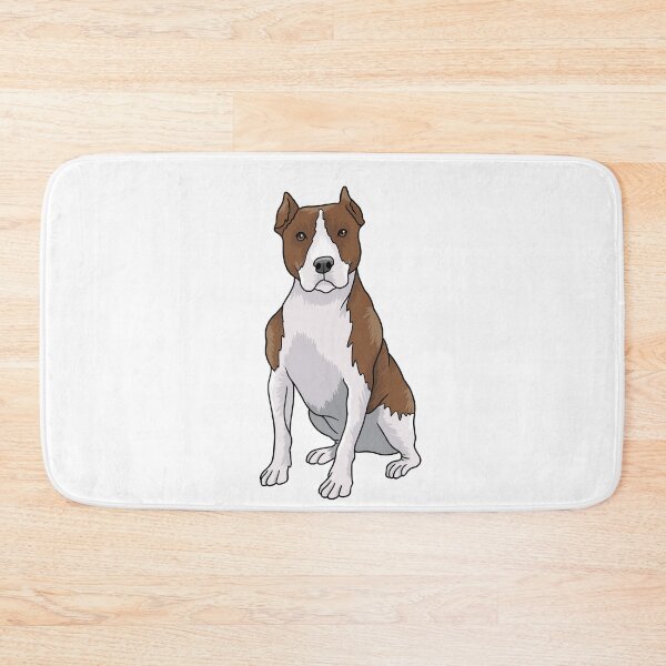 Item preview, American Pitbull Dog Portrait  designed and sold by Skittle Sketch.