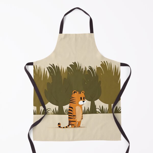 Item preview, Lonely Tiger Cartoon designed and sold by AgitProPrints.