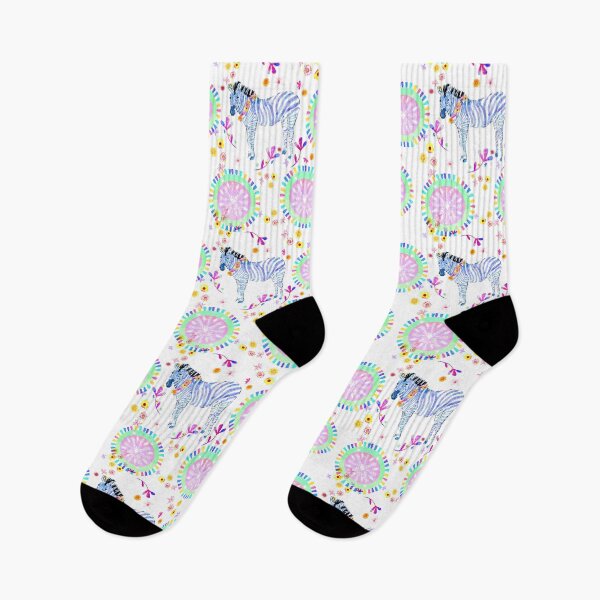 Item preview, Hola Zebra Brights designed and sold by HTIllustrates.