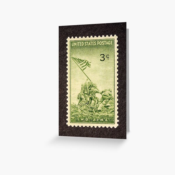 Carte De Vœux 1953 3 General George S Patton Jr Timbre Poste Par Ccoatesphotos Redbubble