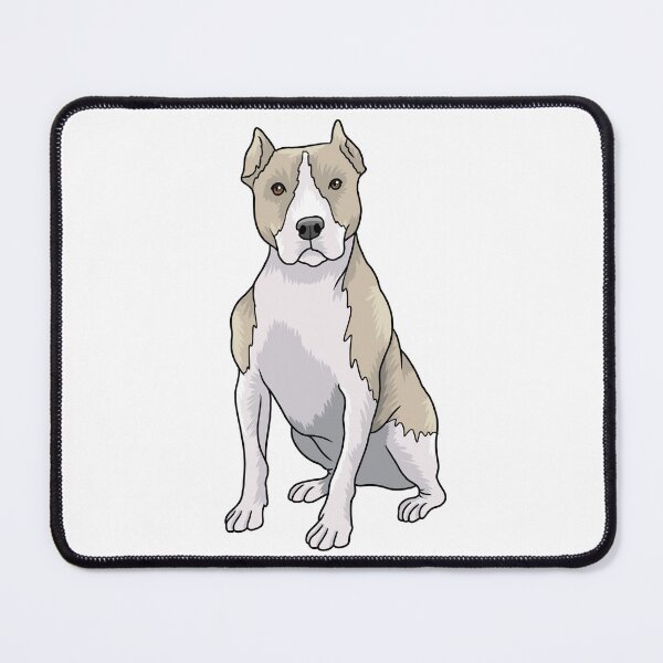 Item preview, American Pitbull Dog Portrait  designed and sold by Skittle Sketch.