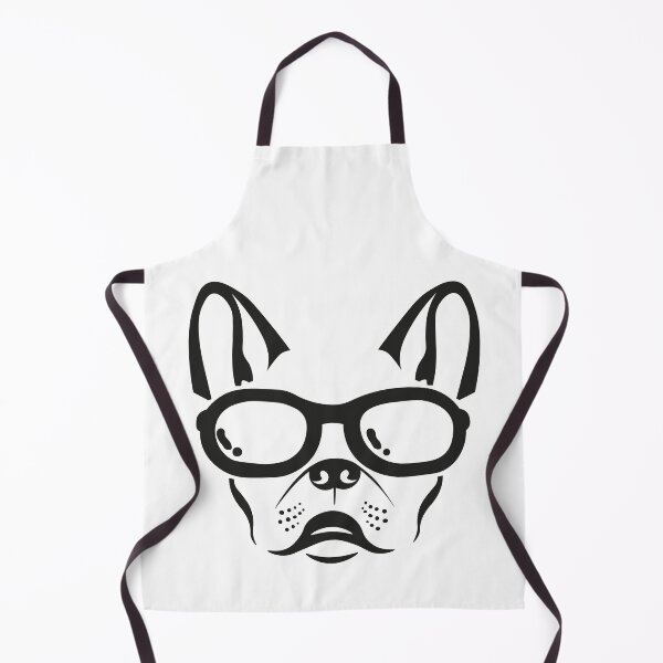 Item preview, black French bulldog head designed and sold by andrew JOHNSEN.