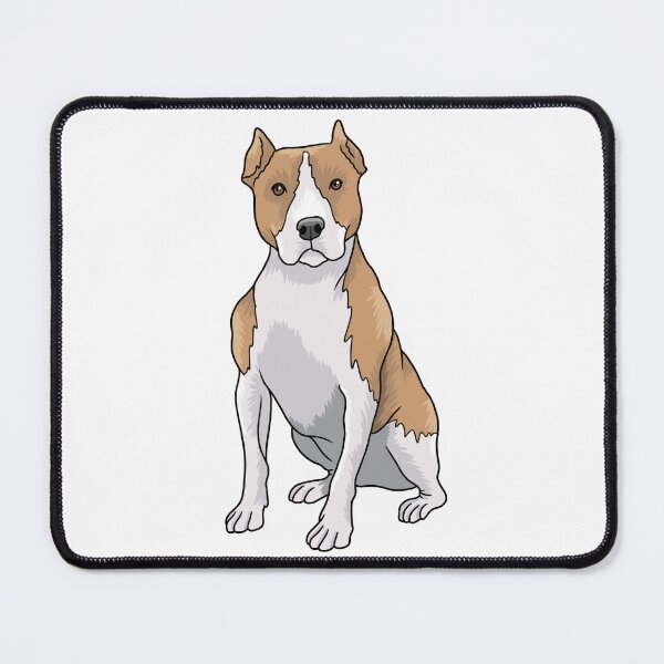 Item preview, American Pitbull Dog Portrait  designed and sold by Skittle Sketch.