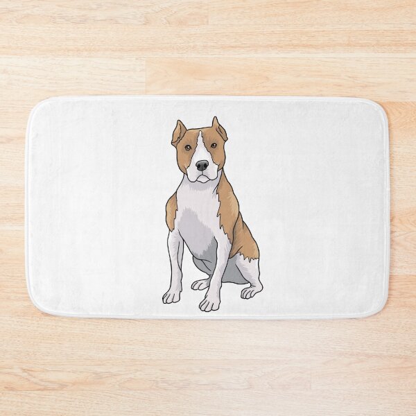 Item preview, American Pitbull Dog Portrait  designed and sold by Skittle Sketch.