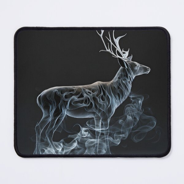 Item preview, Deer Apparition in Smoke designed and sold by AgitProPrints.