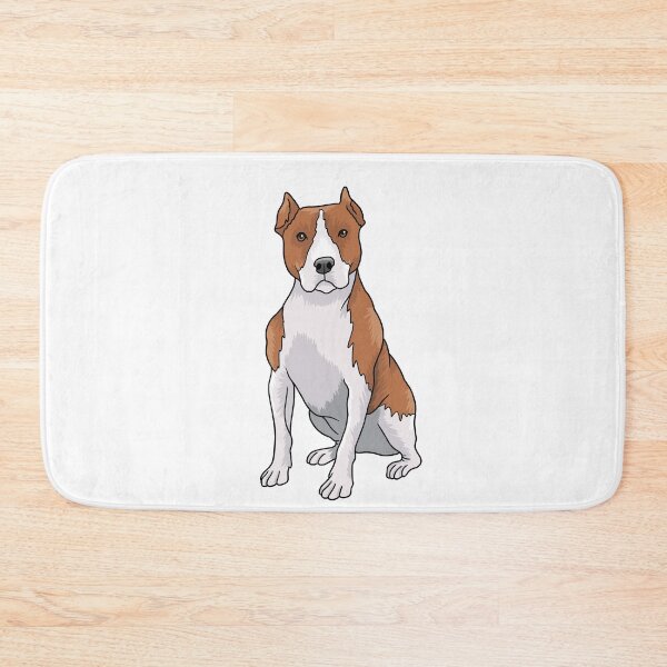 Item preview, American Pitbull Dog Portrait  designed and sold by Skittle Sketch.
