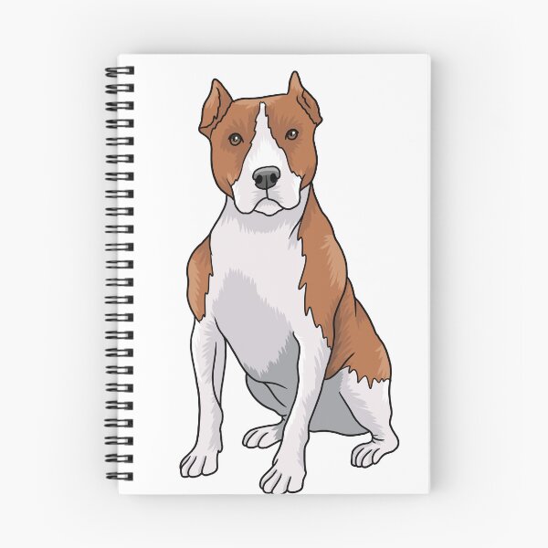 Item preview, American Pitbull Dog Portrait  designed and sold by Skittle Sketch.