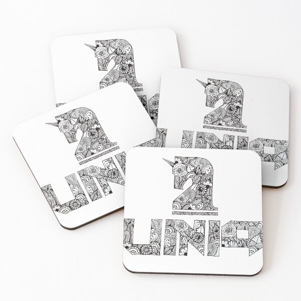 Item preview, Zentangle UNIQ logo designed and sold by TheHermitCrab.
