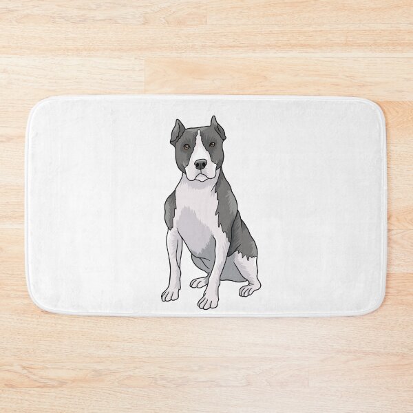 Item preview, American Pitbull Dog Portrait  designed and sold by Skittle Sketch.