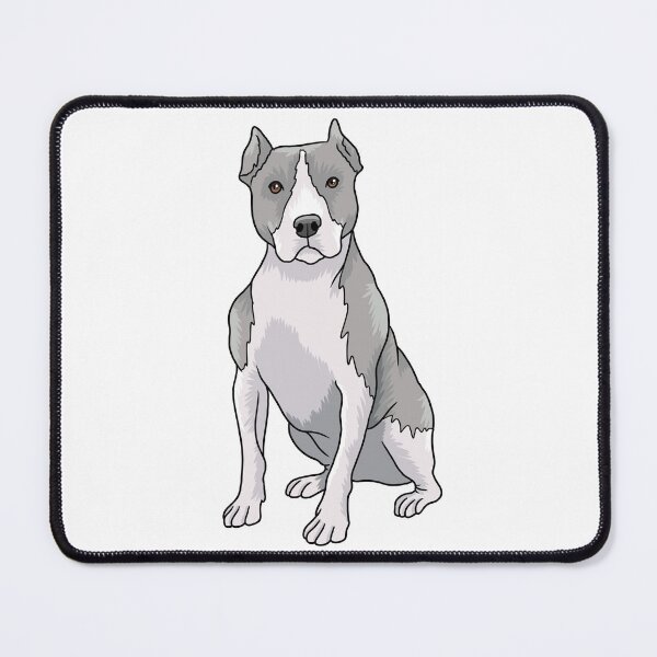 Item preview, American Pitbull Dog Portrait designed and sold by Skittle Sketch.