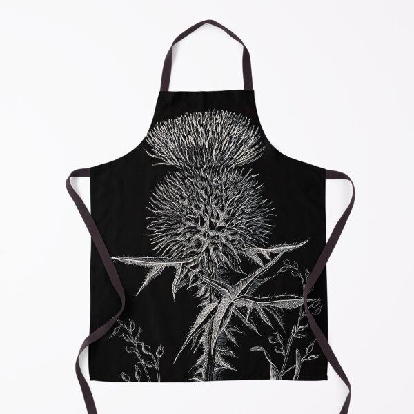 Item preview, Scottish Spear Thistle (scraperboard) designed and sold by Painting By Nature.