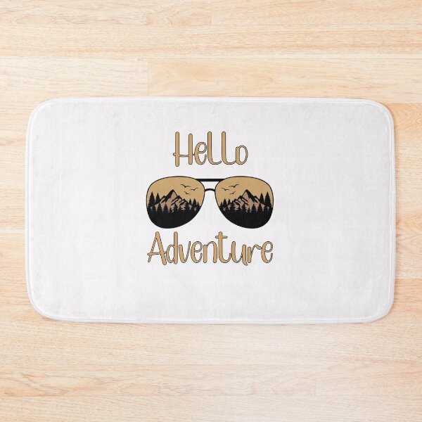 Item preview, Hello Adventure Mountains designed and sold by HappyLifeCreate.