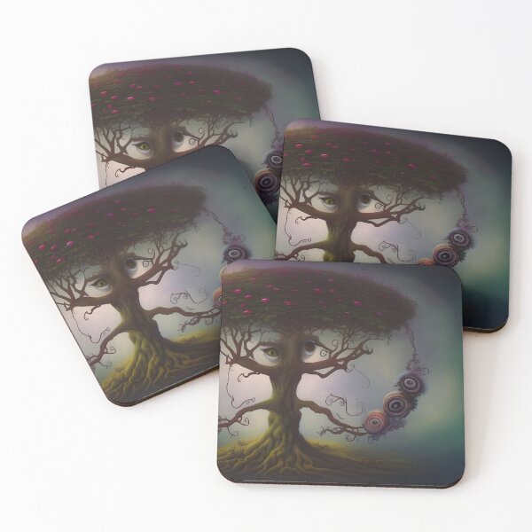 Item preview, I Spy With My Big Eye - Surreal Tree AI Art designed and sold by stine1.
