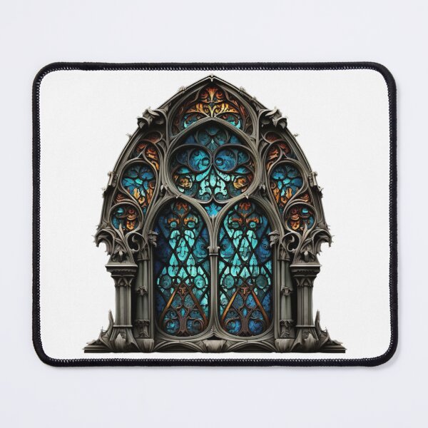 Item preview, Gothic Stained Glass Window designed and sold by DirtyDogArts.