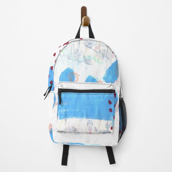 Item preview, abstract, vintage flower blue designed and sold by Constanze Guhr.