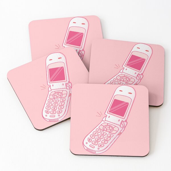 Item preview, 90s Aesthetic Pink Flip Phone  designed and sold by StudioKitti.