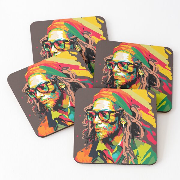 Item preview, Un hombre vestido al estilo reggae. designed and sold by Warehouse46.