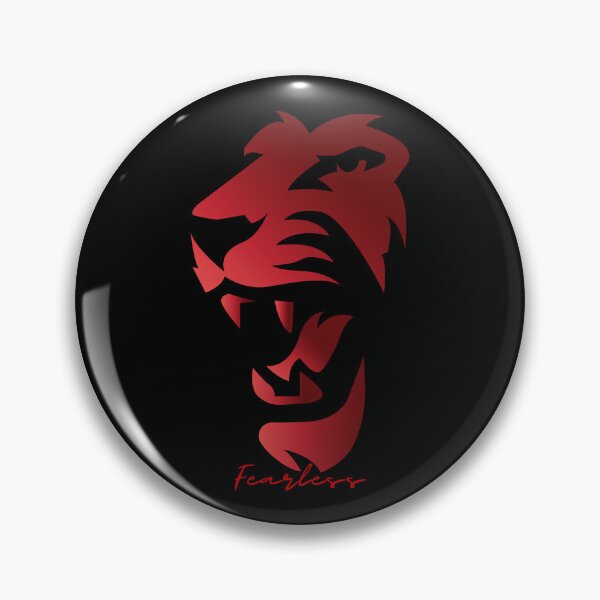 Item preview, Fearless Lion Black Red designed and sold by Yiorgos Designs.