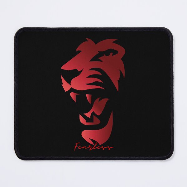 Item preview, Fearless Lion Black Red designed and sold by Yiorgos Designs.