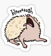 Hedgehog Anointing Sticker