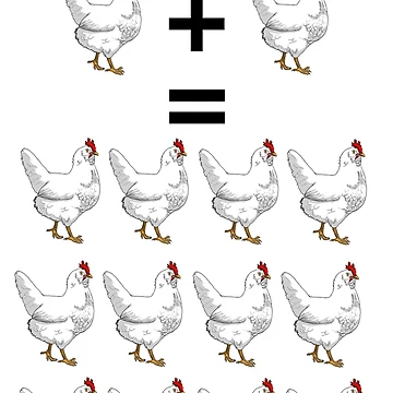 Artwork thumbnail, Chicken Math by Kimoco Artiste