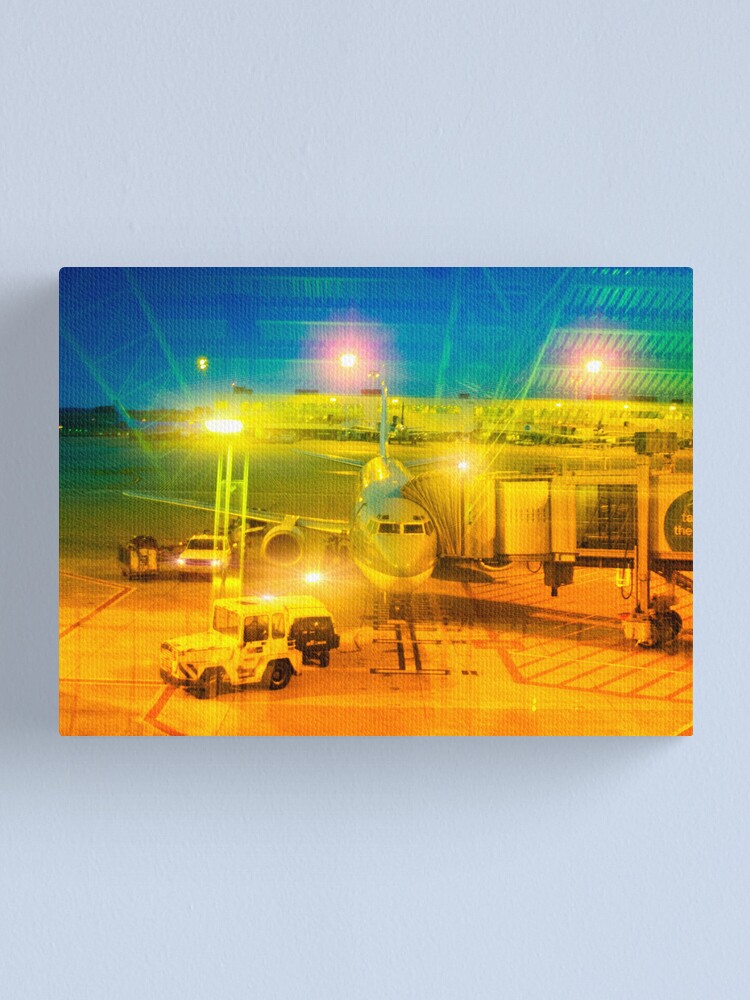 Alternate view of plane Canvas Print