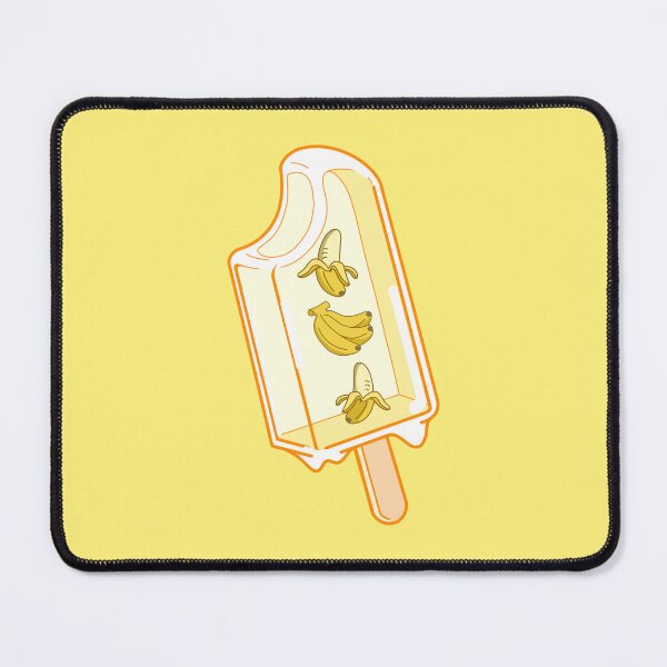 Item preview, Banana iced popsicle  designed and sold by PeachyPeonies.