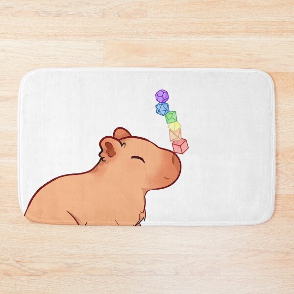 Item preview, Capybara And Dice designed and sold by AnnNeedSleep.