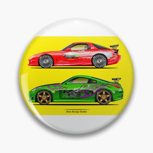 Item preview, RX7 vs 350Z race wars!!!! designed and sold by bullrage.