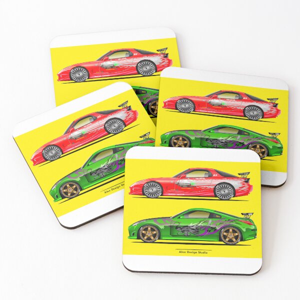 Item preview, RX7 vs 350Z race wars!!!! designed and sold by bullrage.