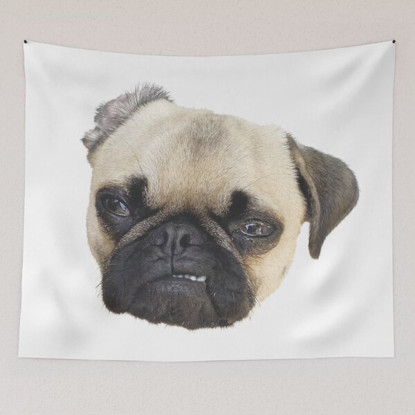 Item preview, Angry Pug Head designed and sold by AlexMancic.
