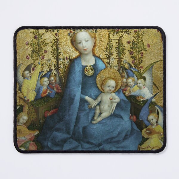 Item preview, The Blessed Virgin Mary by Stefan Lochner designed and sold by The Great Art.