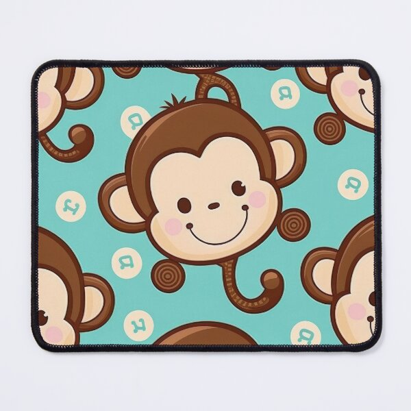 Item preview, Cheeky Kawaii Monkey designed and sold by EvyeniaArt.