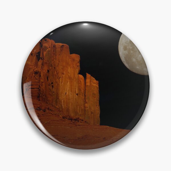Artikelvorschau, Monument Valley bei Nacht. entworfen und verkauft von Streetsigns1957.