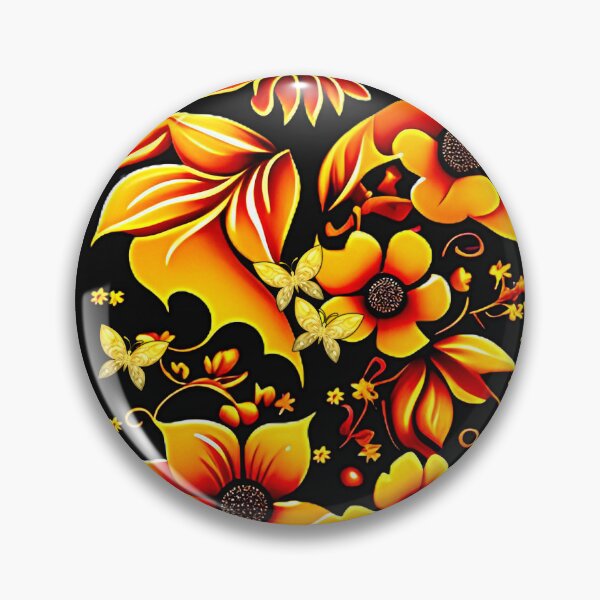 Item preview, Summer Flowers and Golden Butterflies designed and sold by LoneAngel.